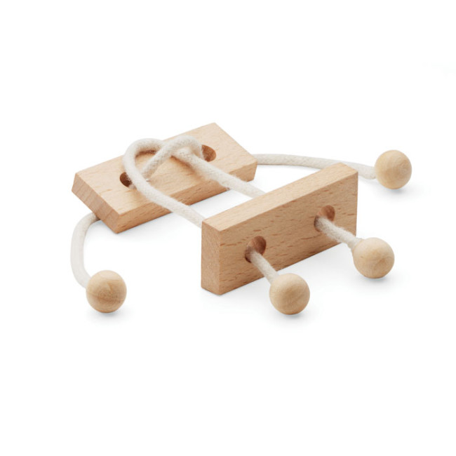 Promotional Wooden Brain Teaser Rectangle