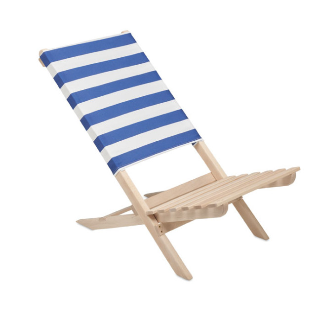 Promotional Foldable Wooden Beach Chair - Image 3