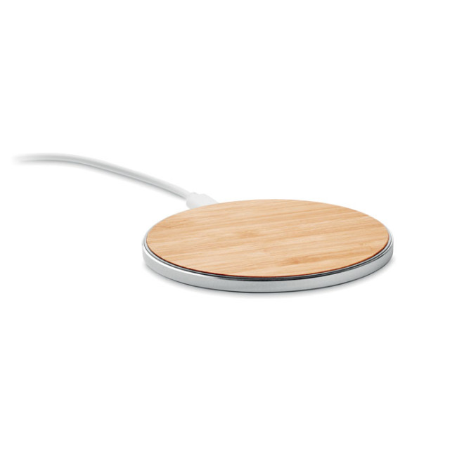 Promotional Bamboo Wireless Charger 10W