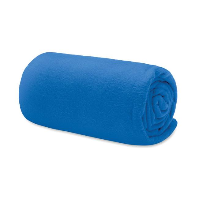 Promotional RPET Fleece Travel Blanket - Image 4