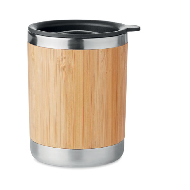 Promotional Tumbler In Bamboo Cover 250ml