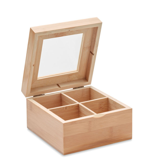 Promotional Bamboo Tea Box