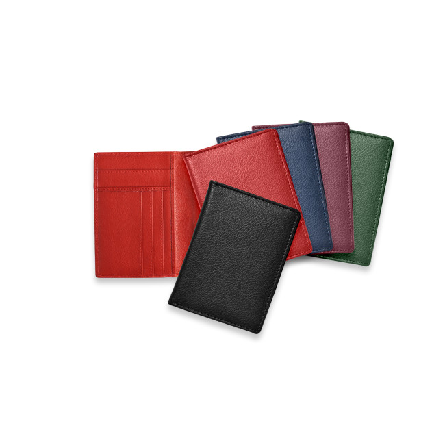 Promotional Passport Wallet In Chelsea Leather