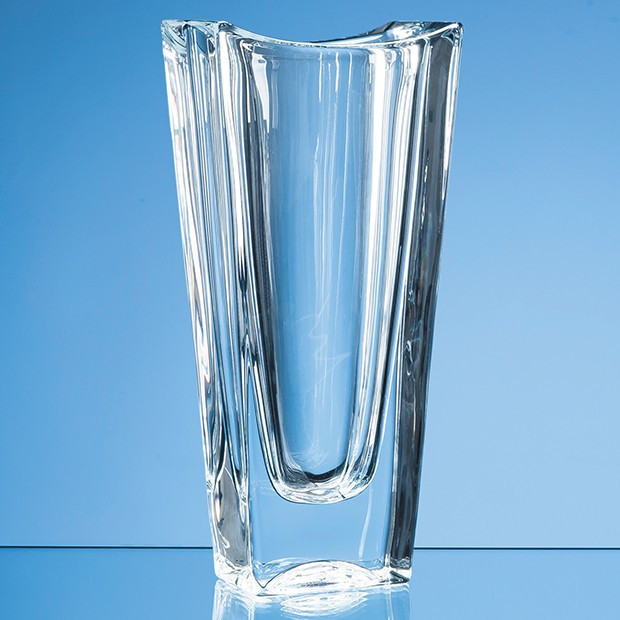 Promotional 30cm Crystalite Okinawa Tapered Vase