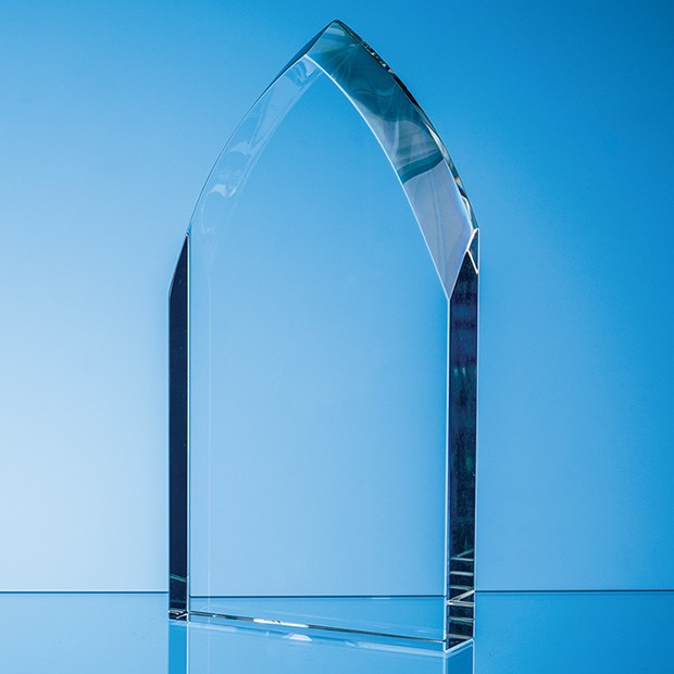 Promotional 24cm Optical Crystal Arch Award