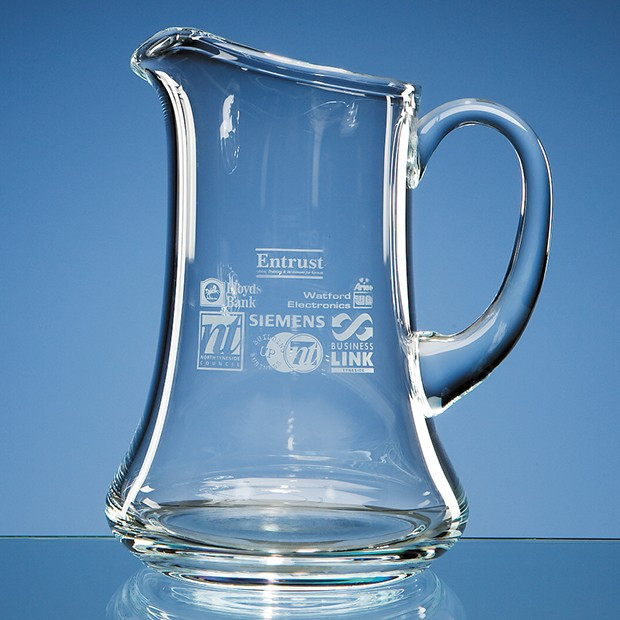 Promotional 1ltr Handmade Ice Lip Water Jug