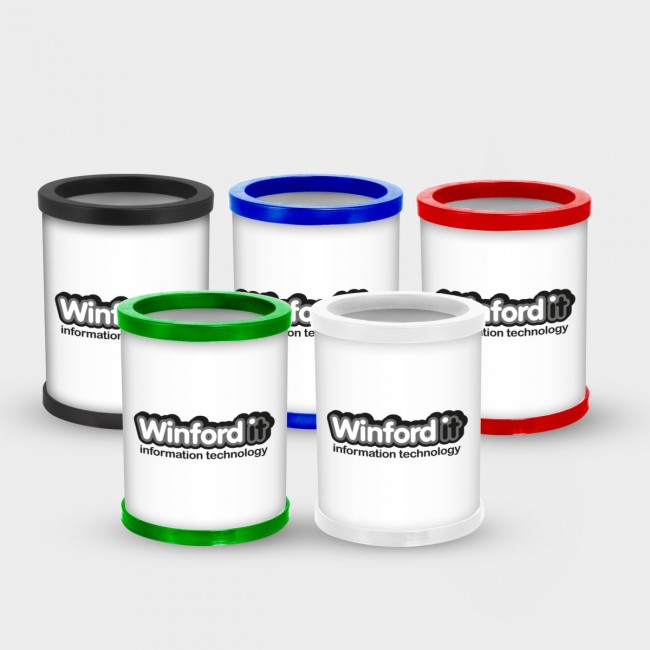 Promotional Green & Good Full Colour Pen Pot - Recycled - Image 1