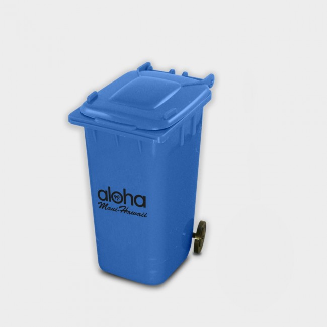 Promotional Green & Good Wheelie Bin Pen Pot - Recycled - Image 3