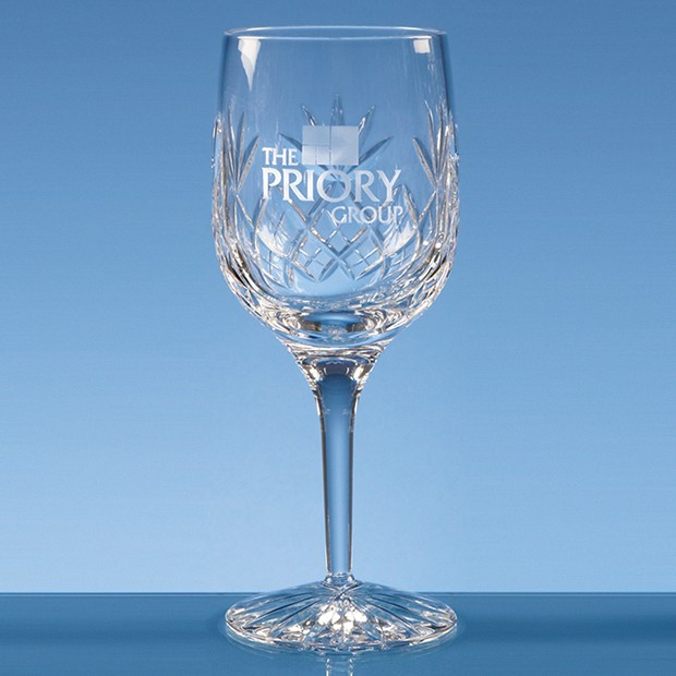 Promotional 285ml Blenheim Lead Crystal Panel Goblet