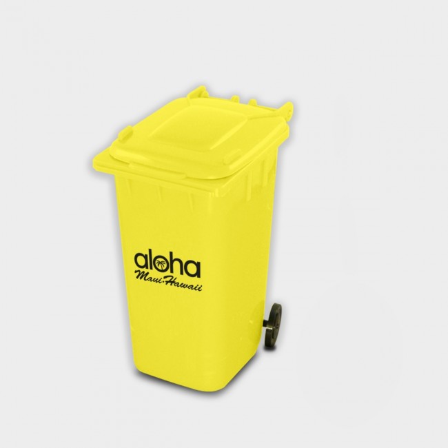 Promotional Green & Good Wheelie Bin Pen Pot - Recycled - Image 5