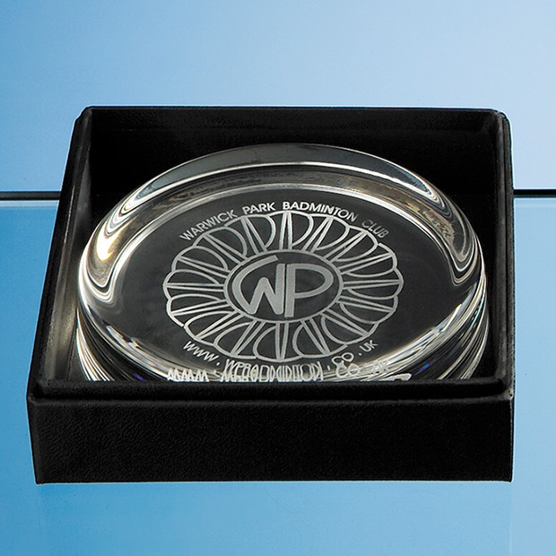 Promotional Large Paperweight Leatherette Box