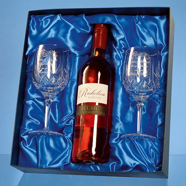 Promotional Wine Set Satin Lined Presentation Box