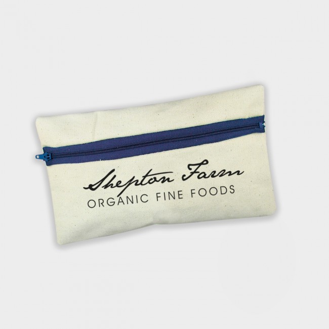 Promotional Green & Good Organic Pencil Case - Cotton 10oz - Image 2