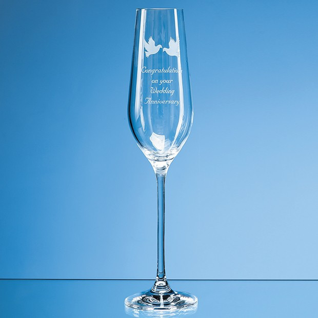 Promotional 230ml Aura Crystalite Champagne Flute