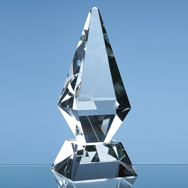 Promotional 28cm Optical Crystal Glacier Award