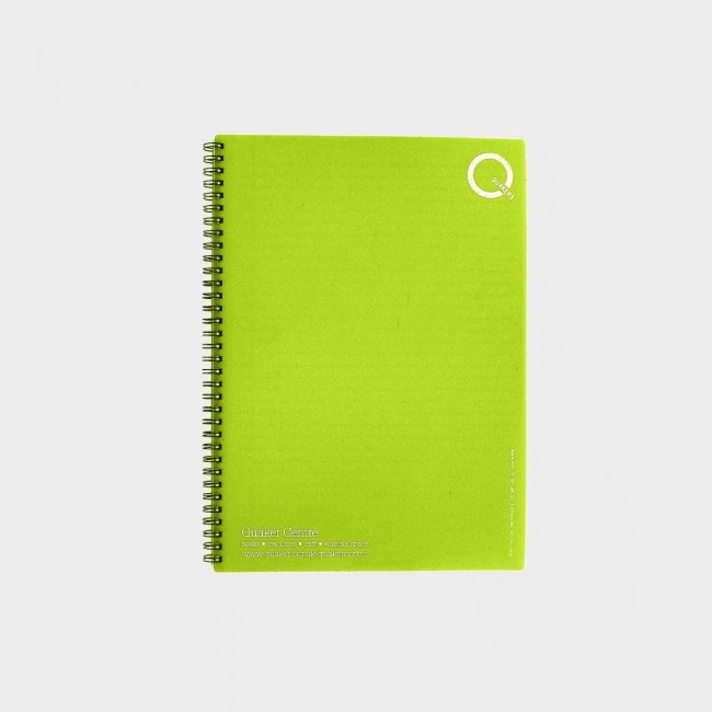 Promotional Green & Good A4 Polypropylene Wire Notebooks - Recycled - Image 3