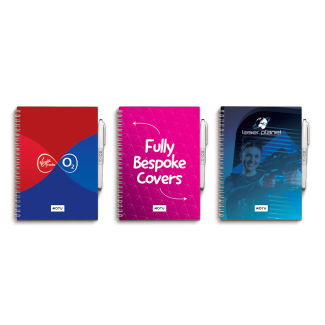 Promotional Moyu Rewriteable Hard Cover Notebook 40 Pages