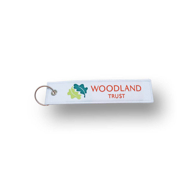 Promotional RPET Fine Woven Keytag