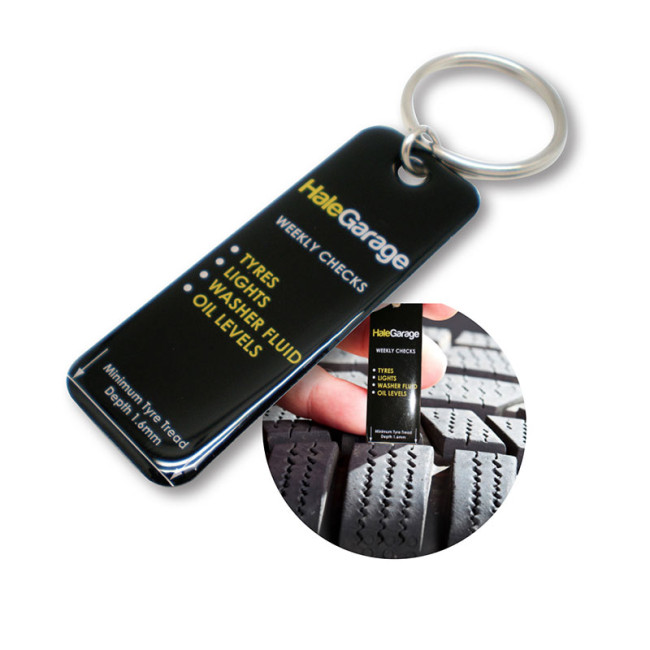 Promotional Tyre Gauge Keyring