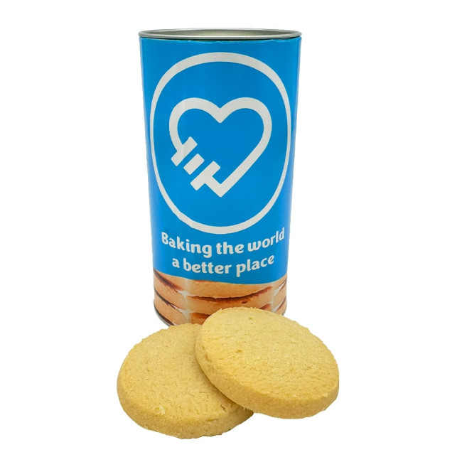 Promotional Shortbread Biscuit Tube