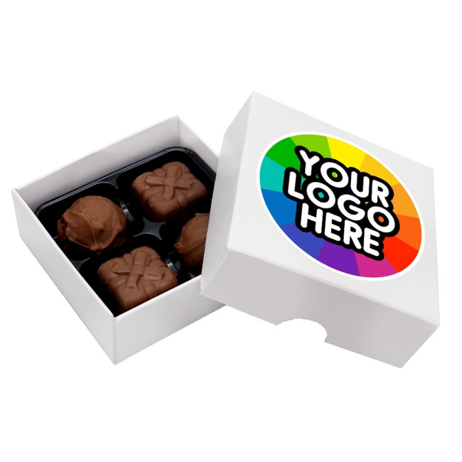 Promotional 4 Chocolate Truffles Box