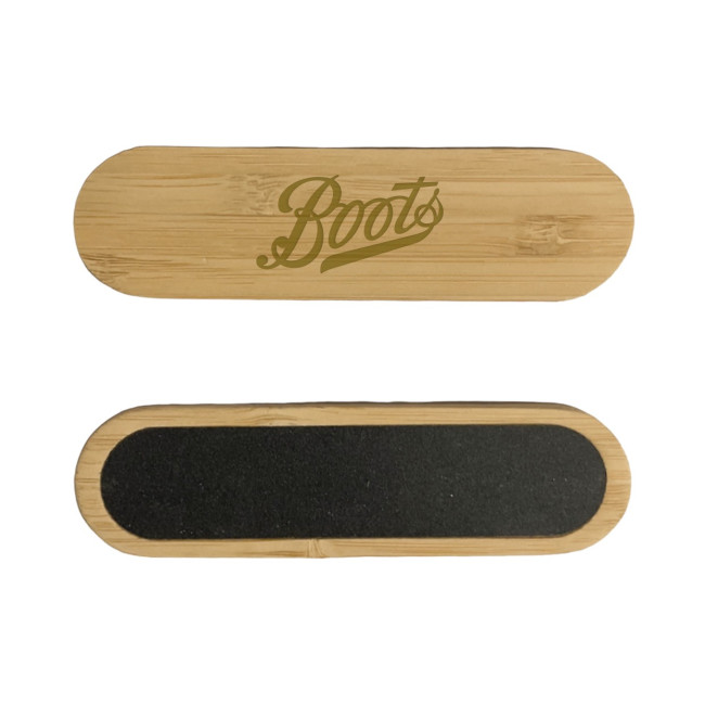 Promotional Bamboo Nail File