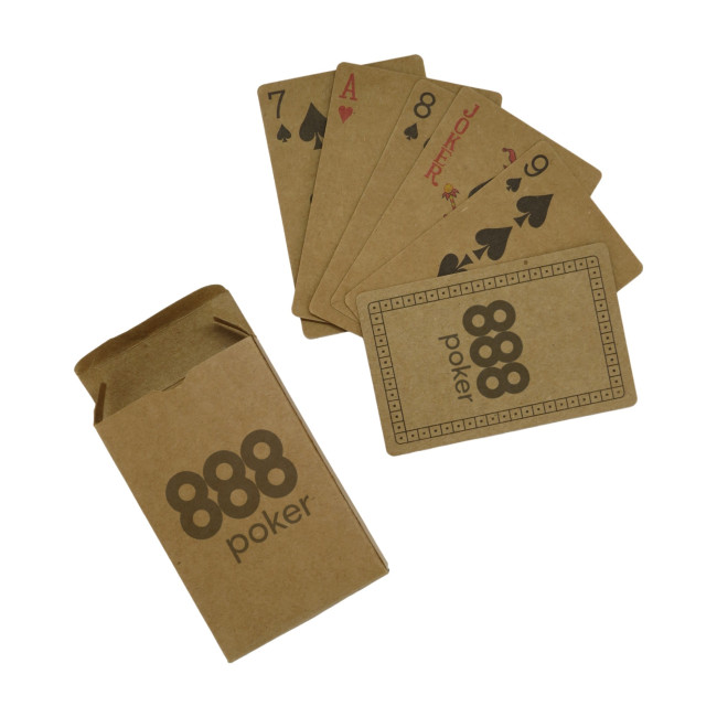 Promotional Kraft Playing Cards