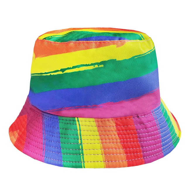 Promotional Rainbow Bucket Hat