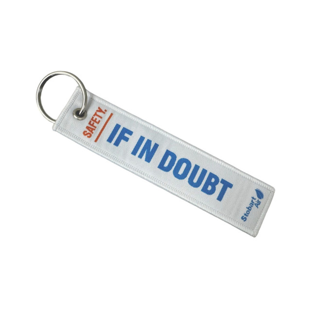 Promotional Woven Keyring