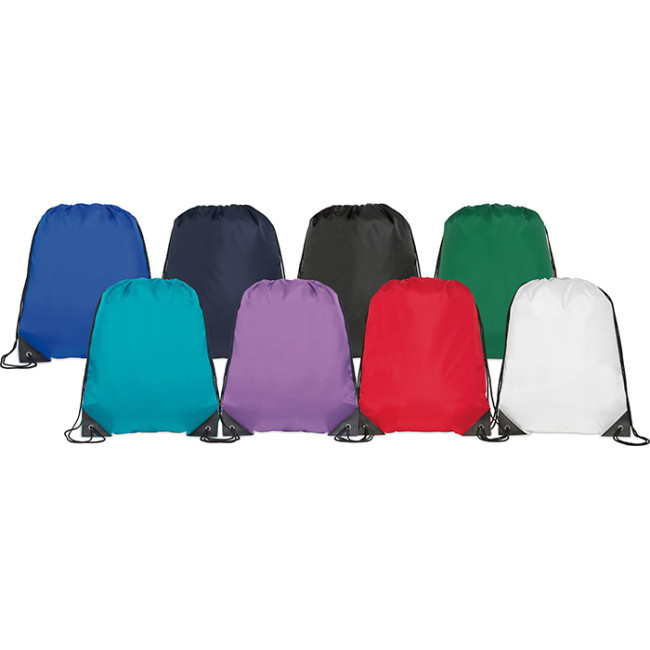 Promotional Kingsgate Eco Recycled Drawstring Bag - Image 1