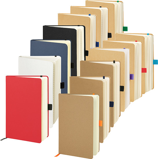 Promotional Broadstairs Eco A5 Kraft Paper Notebook