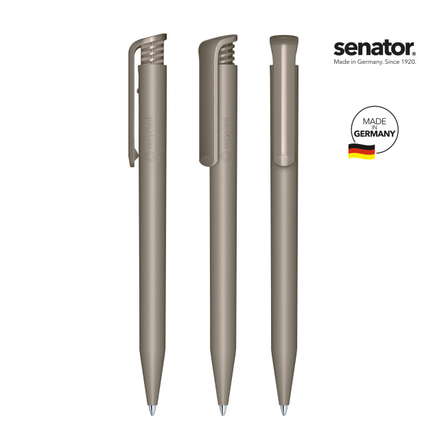 Promotional Senator Super Hit Matt Recycled Push Ball Pen - Image 1