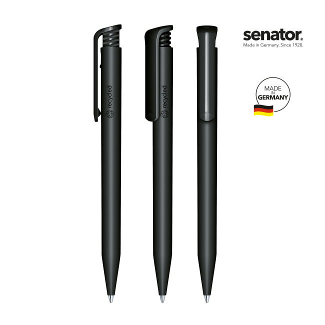 Promotional Senator Super Hit Matt Recycled Push Ball Pen - Image 2