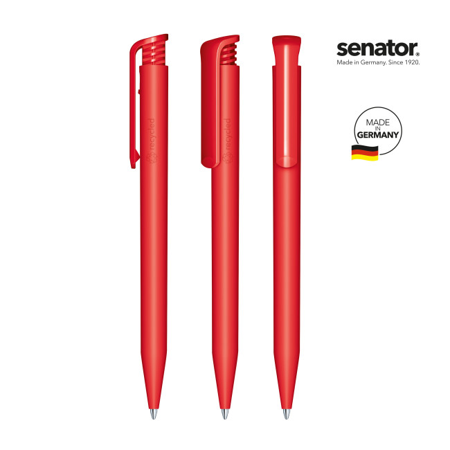 Promotional Senator Super Hit Matt Recycled Push Ball Pen - Image 4