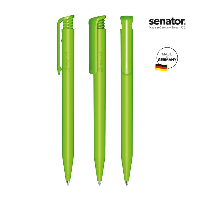 Promotional Senator Super Hit Matt Recycled Push Ball Pen - Image 7