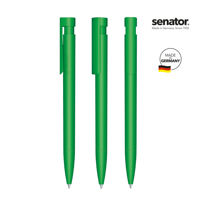 Promotional Senator Liberty Matt Recycled Push  Ball Pen - Image 1