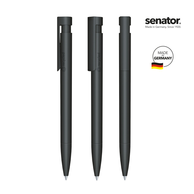 Promotional Senator Liberty Matt Recycled Push  Ball Pen - Image 2