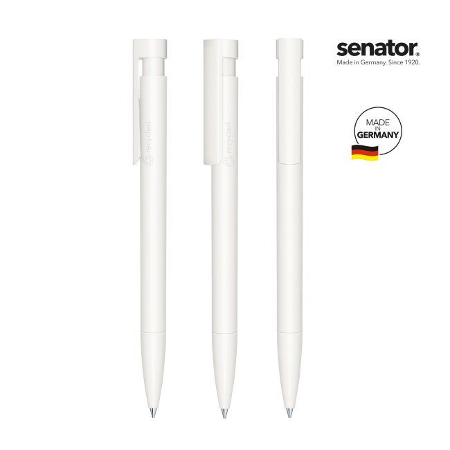 Promotional Senator Liberty Matt Recycled Push  Ball Pen - Image 6