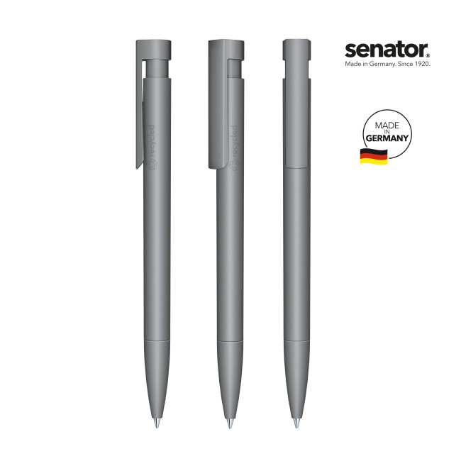 Promotional Senator Liberty Matt Recycled Push  Ball Pen - Image 10