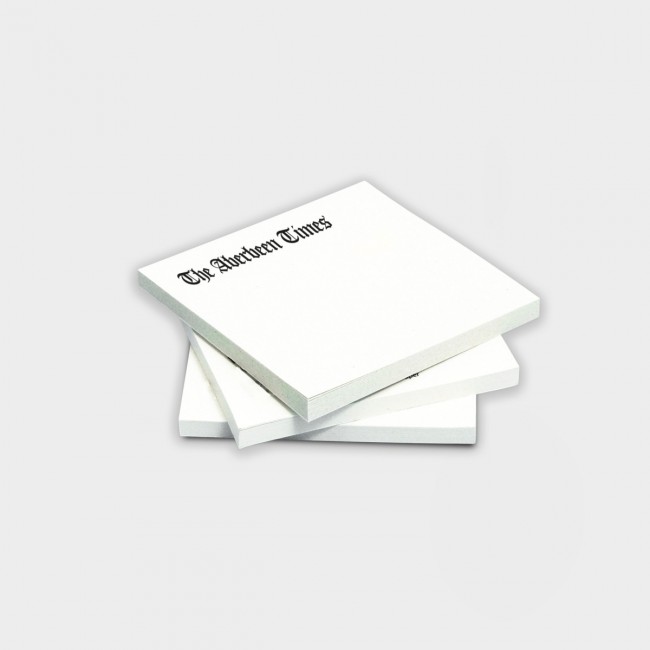 Promotional Green & Good Sticky Note 3x3" (75 x 75mm) - Recycled