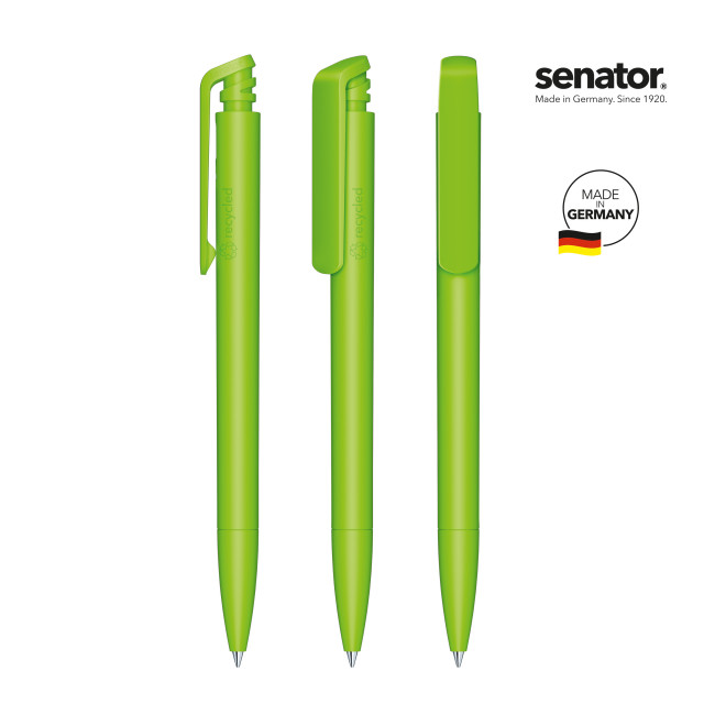 Promotional Senator Trento Recycled Push Ball Pen - Image 1