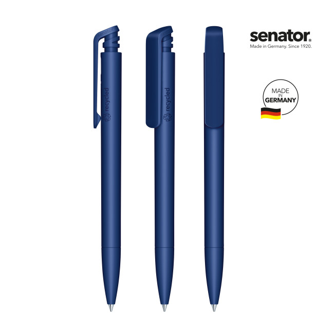 Promotional Senator Trento Recycled Push Ball Pen - Image 2