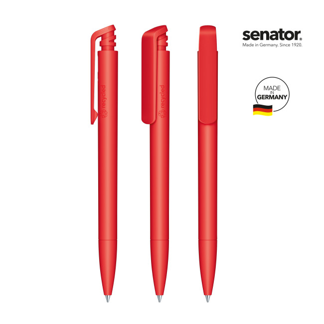 Promotional Senator Trento Recycled Push Ball Pen - Image 5