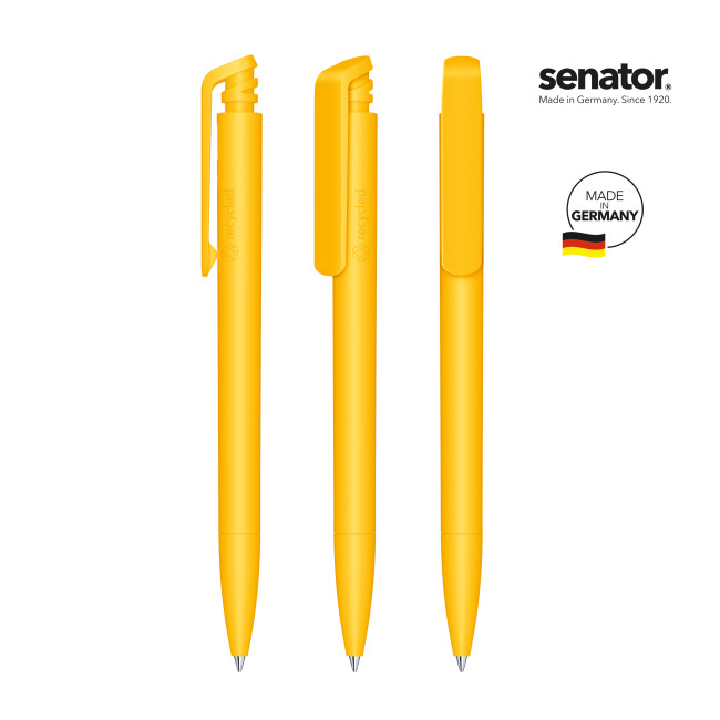 Promotional Senator Trento Recycled Push Ball Pen - Image 9