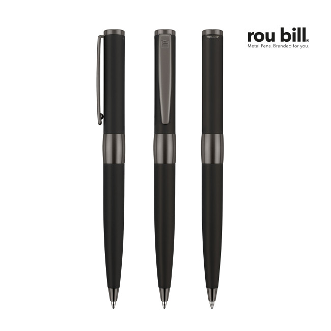 Promotional Rou Bill Image Black Line Twist Ball Pen