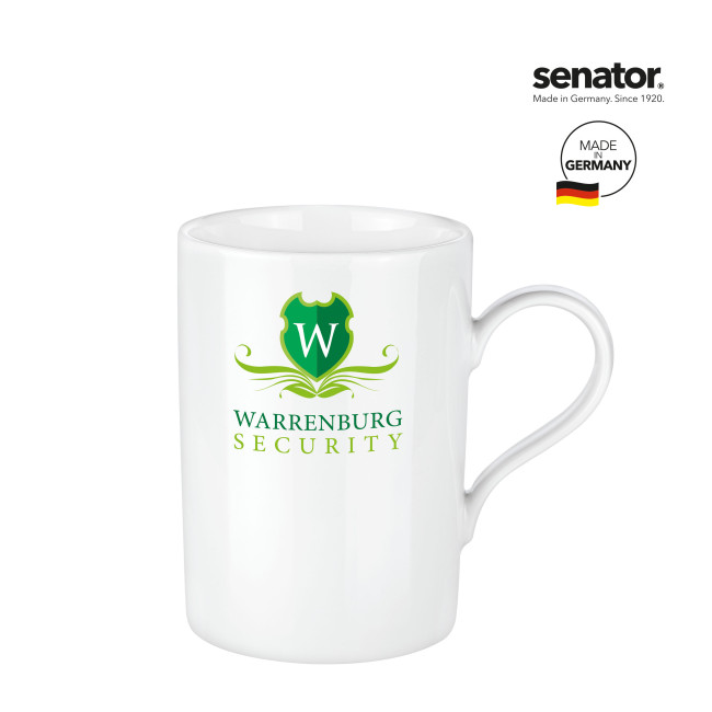 Promotional Senator Prime Slim Porcelain Mug