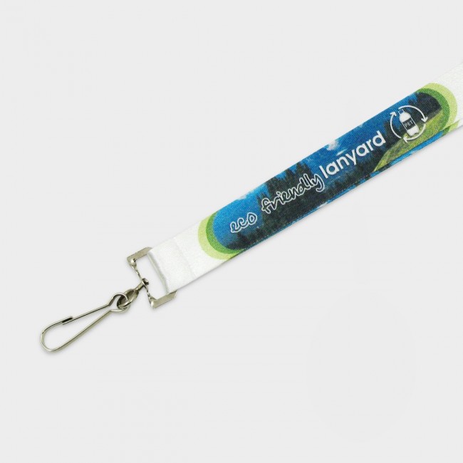 Promotional Green & Good Dye Sub Lanyard 20mm - Recycled PET