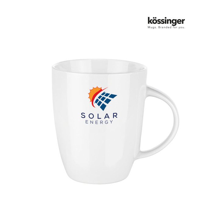 Promotional Kossinger Elektra White slim Stoneware Mug