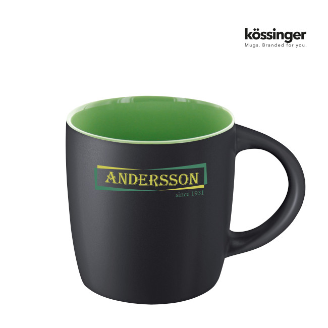 Promotional Kossinger Ennia Black Inside Stoneware Mug With Matt Appearance - Image 4