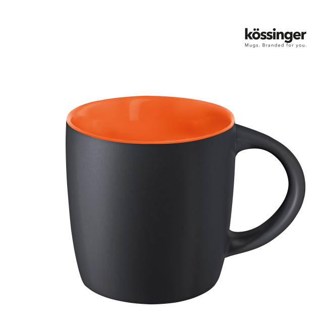 Promotional Kossinger Ennia Black Inside Stoneware Mug With Matt Appearance - Image 1